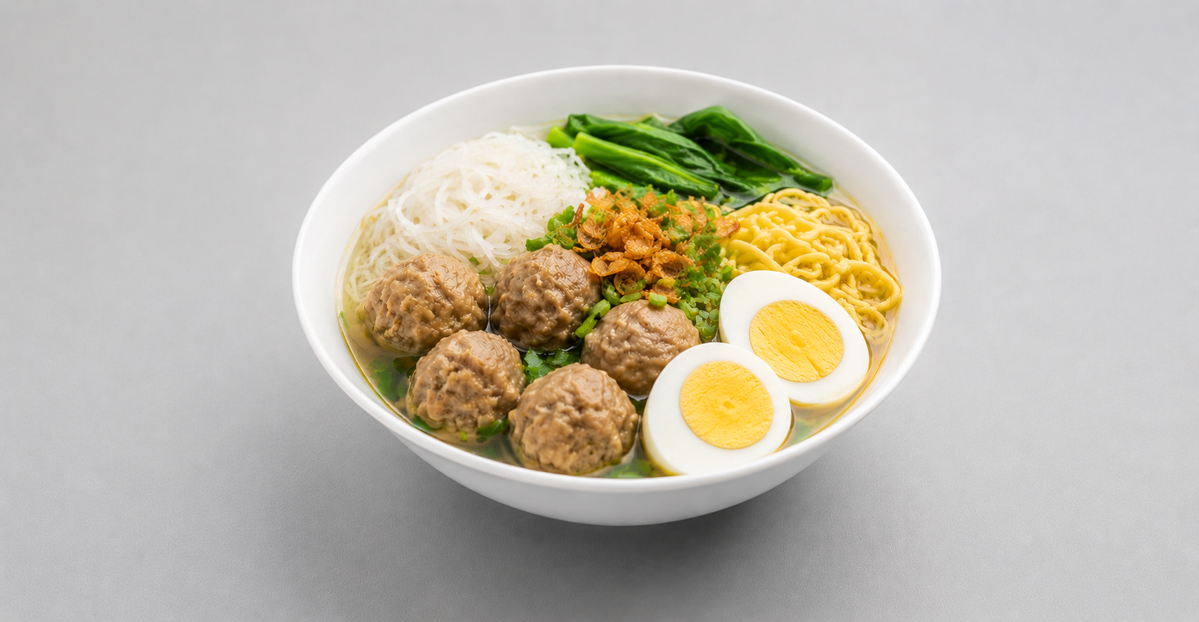 Bakso Urat Kecil + Telor