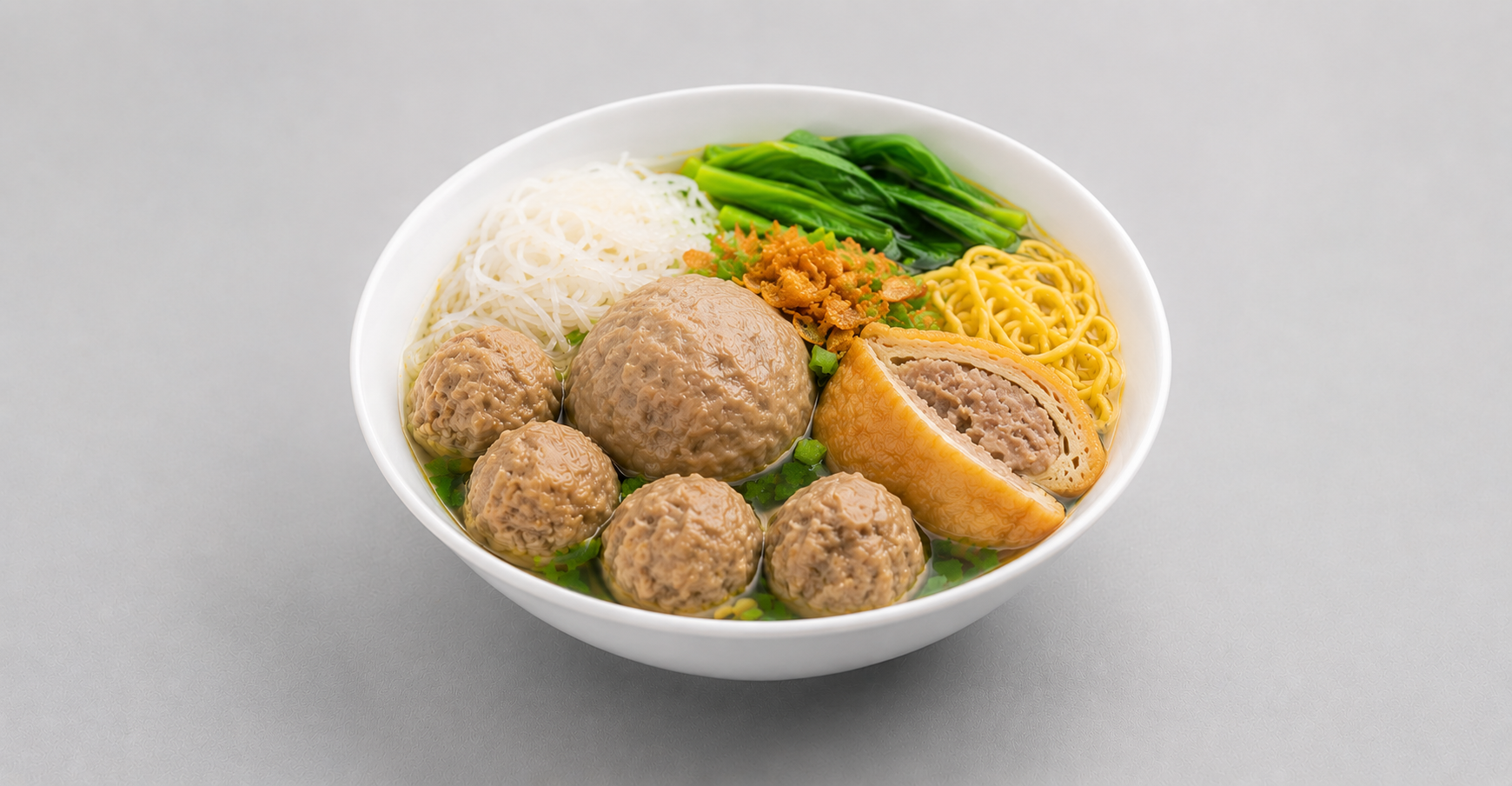 Bakso Urat Jumbo + Urat Kecil + Tahu