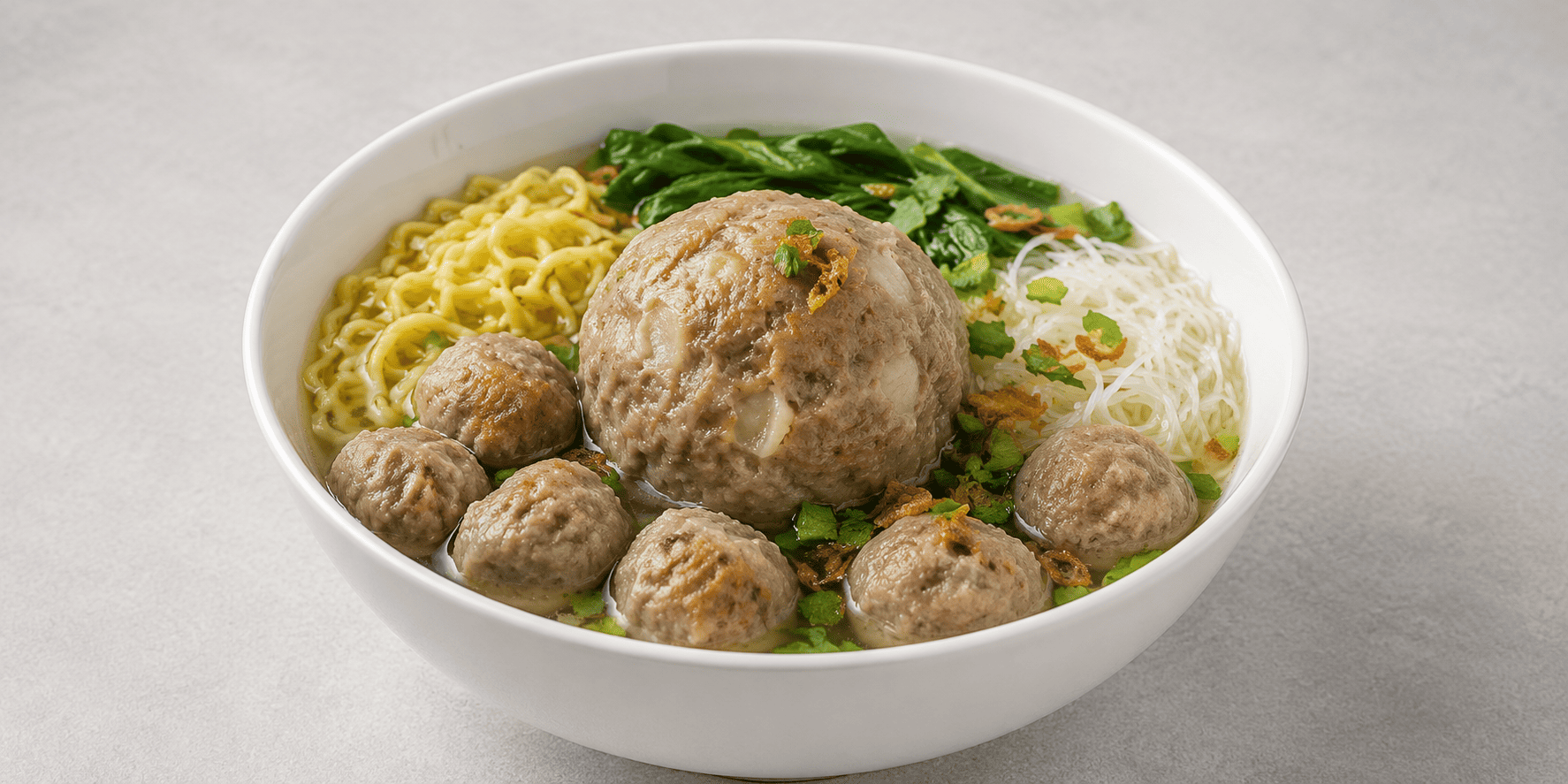 Bakso Urat Jumbo + Urat Kecil